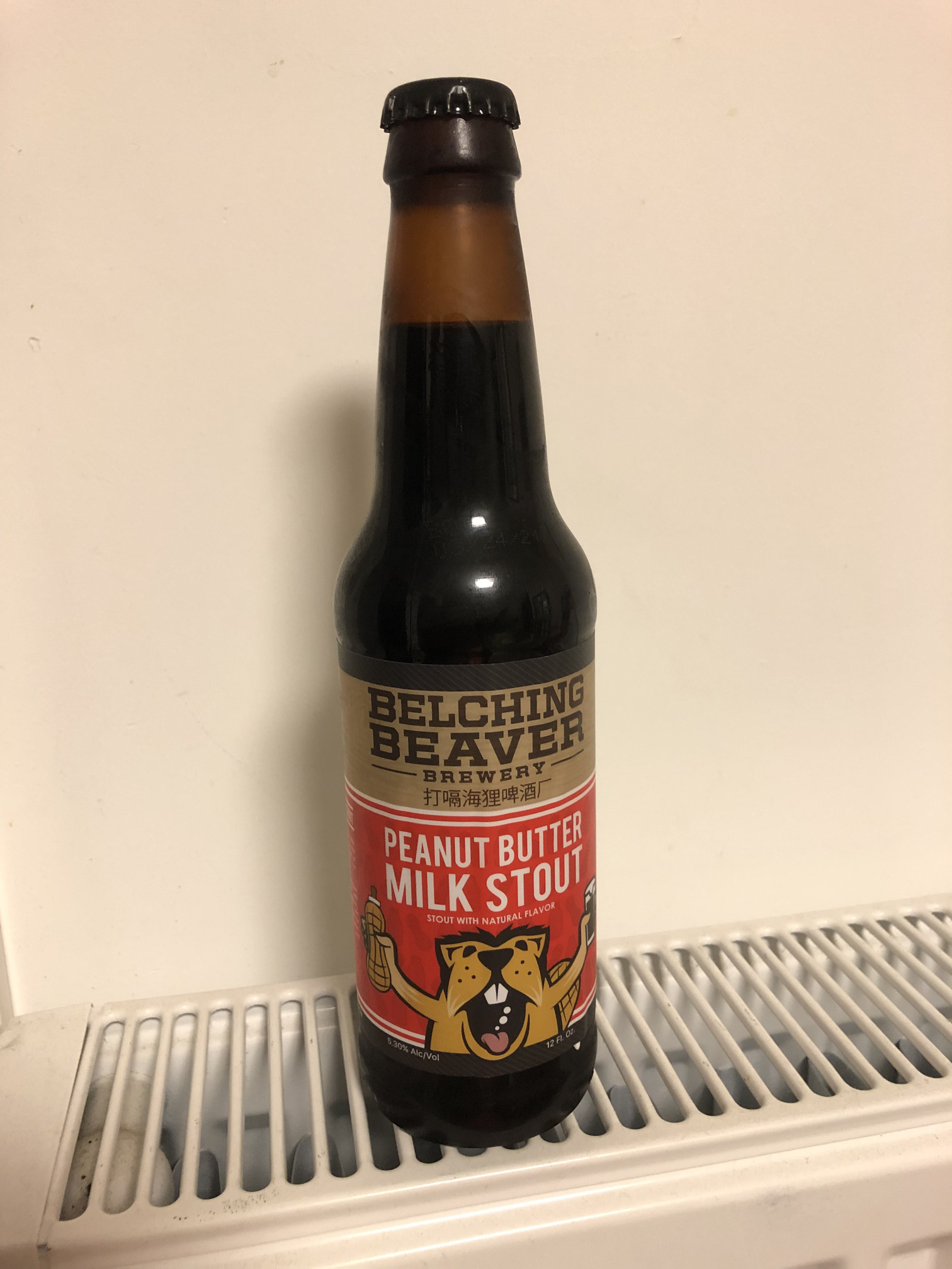 Belching Beaver Peanut Butter Milk Stout