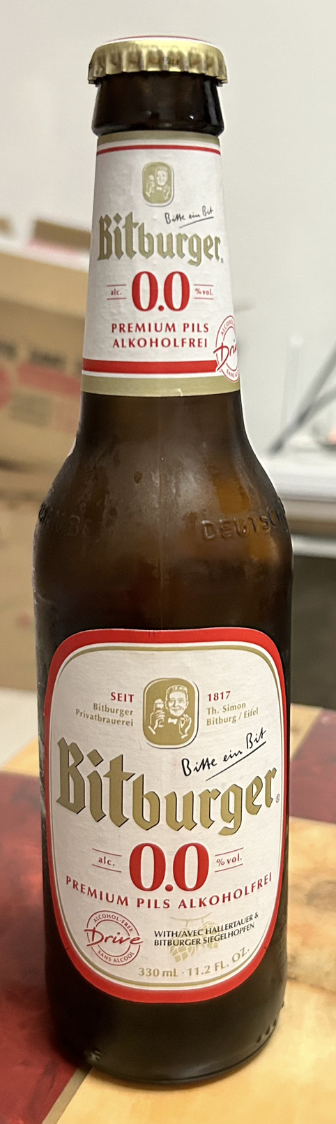 Bitburger Drive 0,0% Alkoholfreies Pils