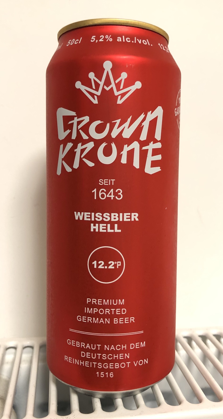 Crown Krone - Weissbier Hell