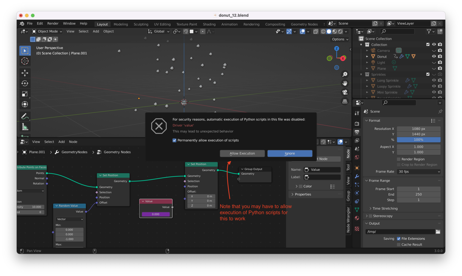 Set Value To Frame Count