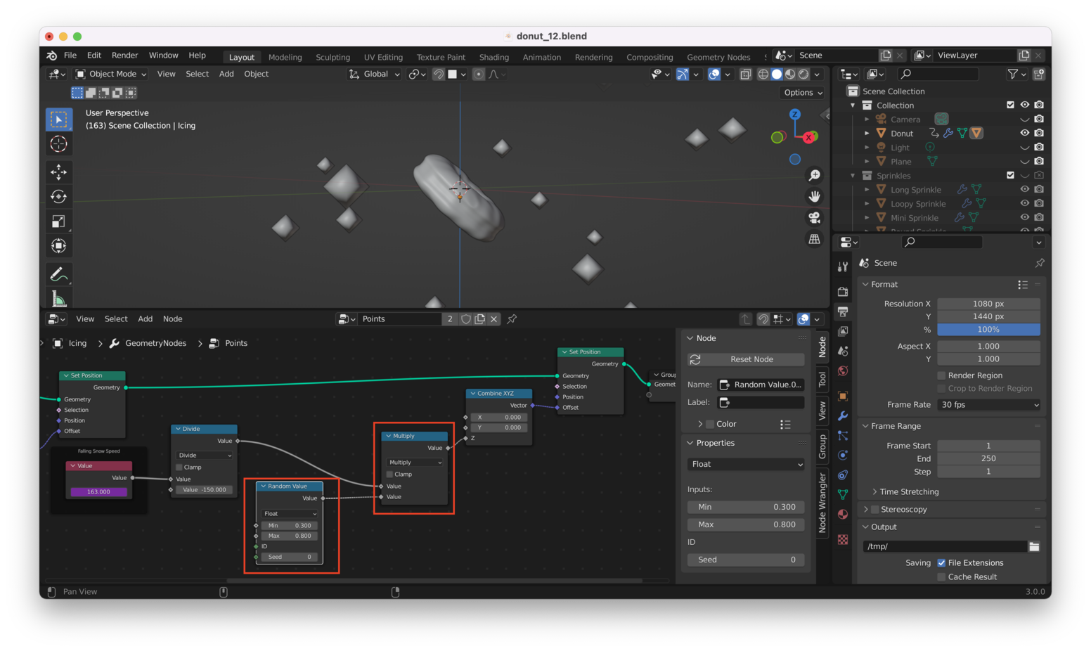 Setting Random Speeds