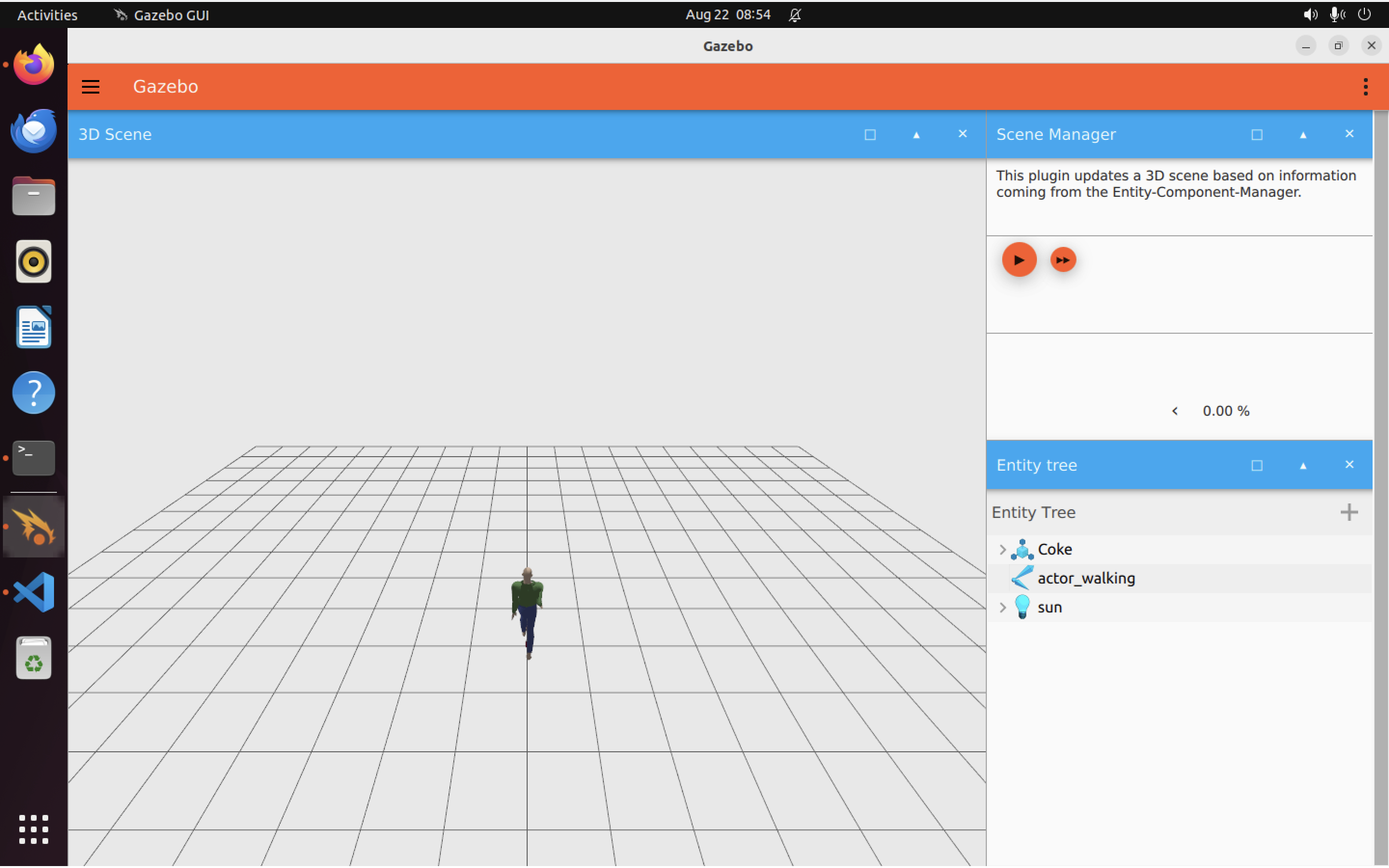 New world with actor