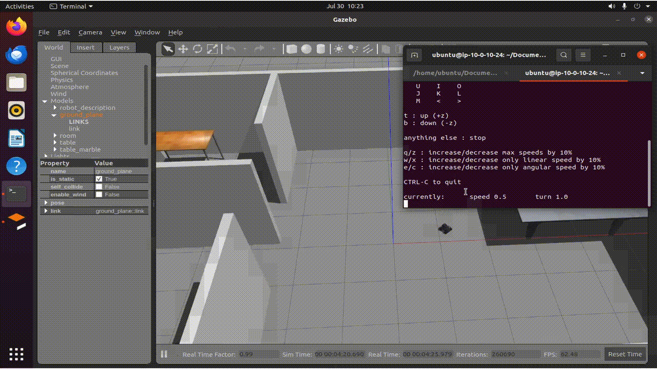 Moving the car around